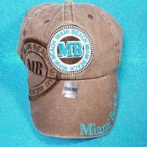 Miami‎ Beach Adjustable Ball Cap